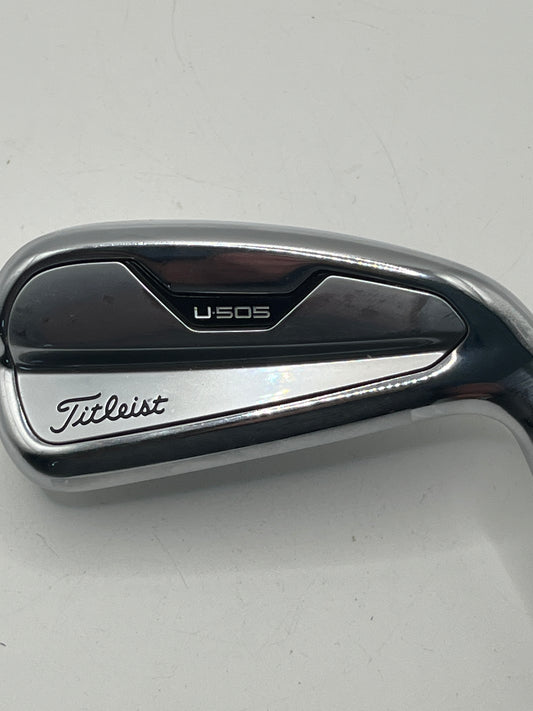 Titleist U505 Utility #4 Iron / 22 Degree / Regular Flex / HZRDUS Smoke RDX Black