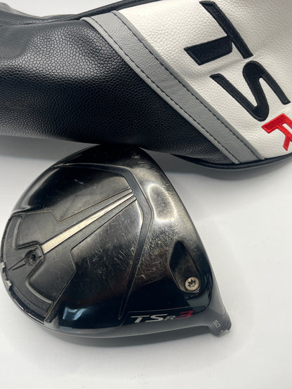 Titleist TSR3 Driver / 9 Degrees / Head and Headcover