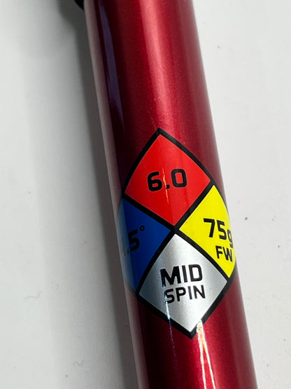 HZRDUS Smoke Red RDX 75 #3 Wood Shaft / Stiff Flex / Taylormade Tip