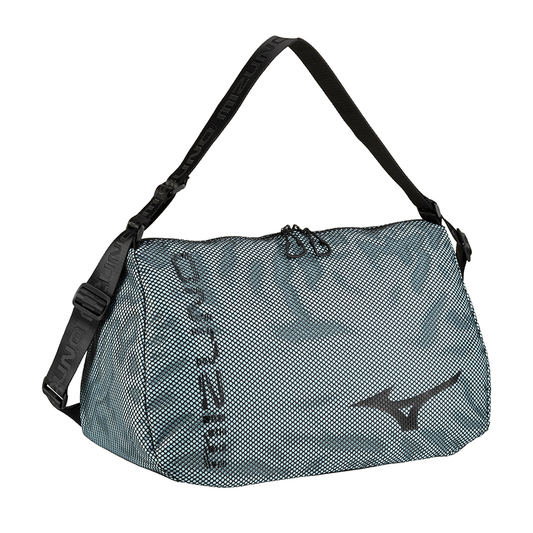Mizuno Mesh Holdall 30 / Blue-Grey / Single Compartment / 30 Litres