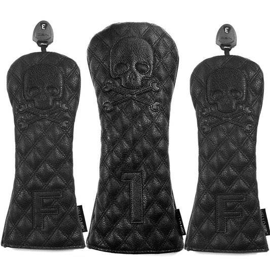 Woods Headcover Set - Skull and Crossbones