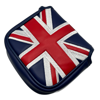 Mallet Putter Headcover - Union Jack - Magnetic Closer
